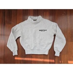 Essentials Fear of God Sweatshirt Kid Small 6/7 Pullover Comfy Casual Streetwear